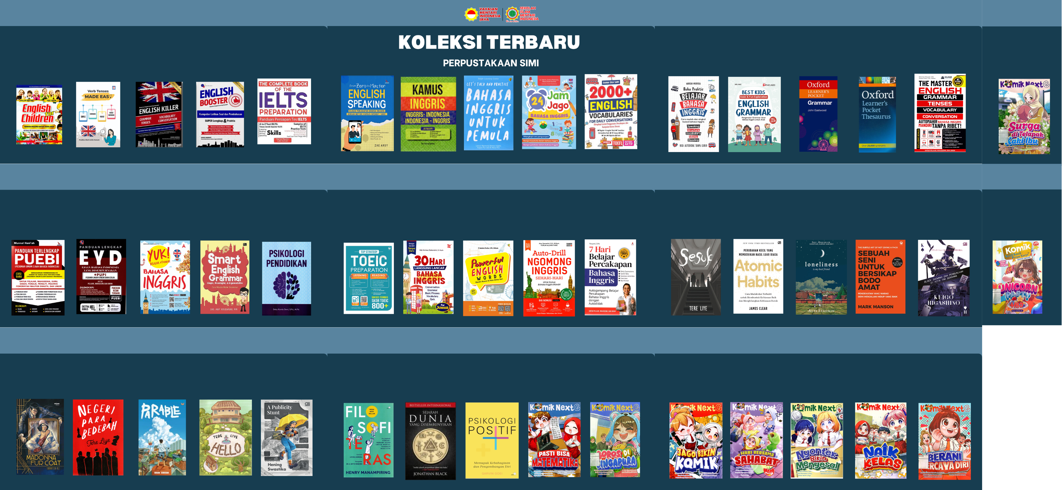 Perpustakaan SIMI Resmi Dibuka, Menghadirkan Koleksi Terbaru